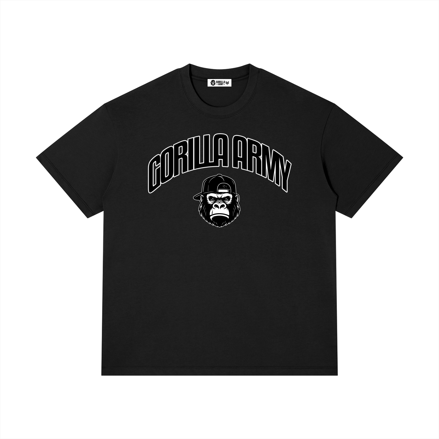Gorilla Army Crewneck T-Shirt