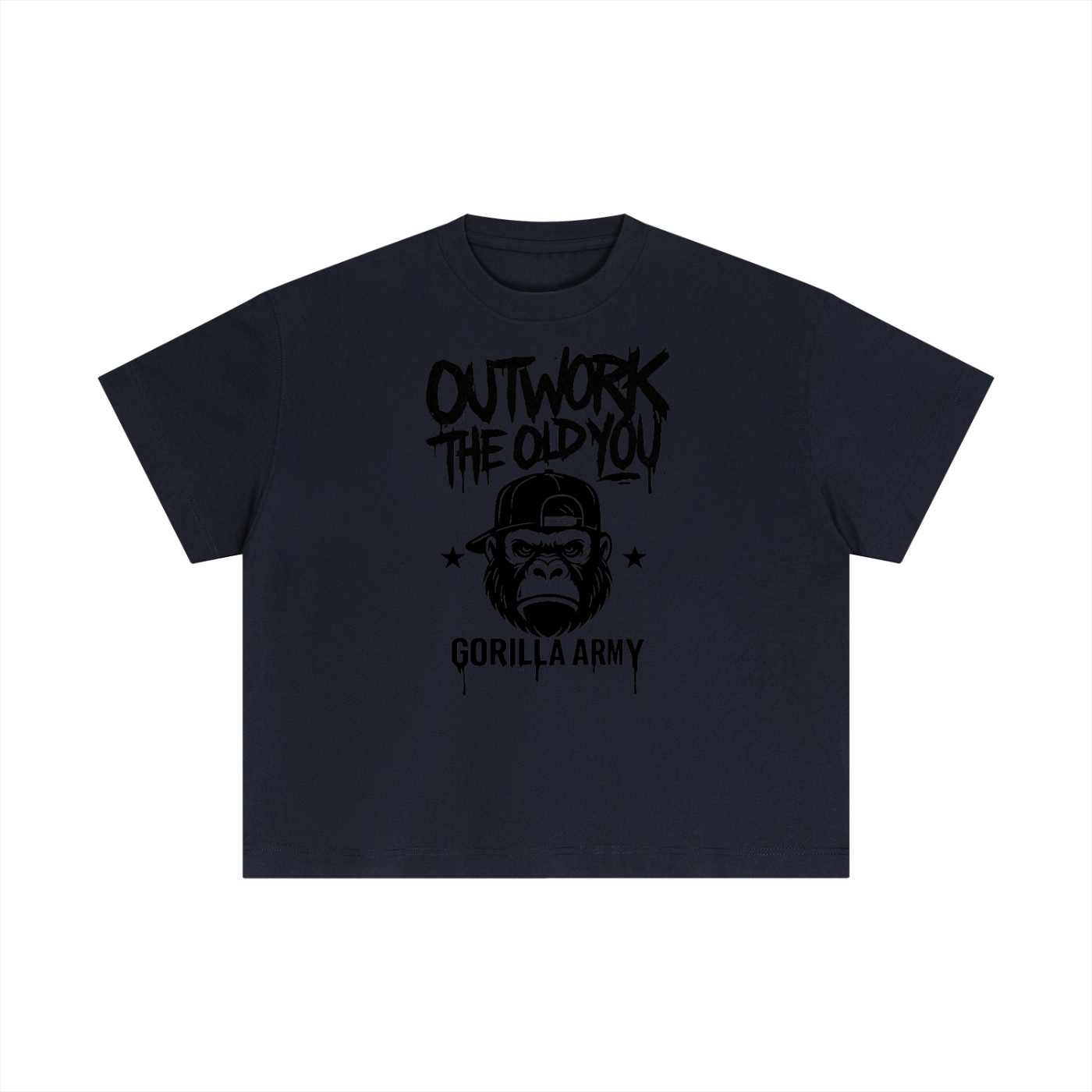 Gorilla Army Street Division Essential Cotton Boxy T-Shirt