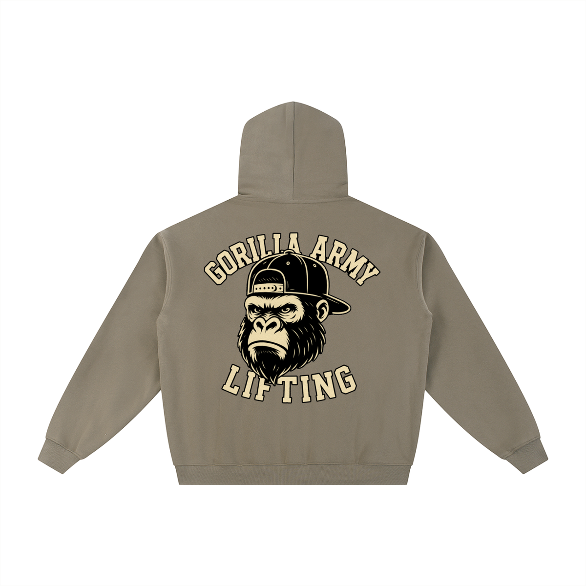 Essential Fleece Zip-Through Hoodie