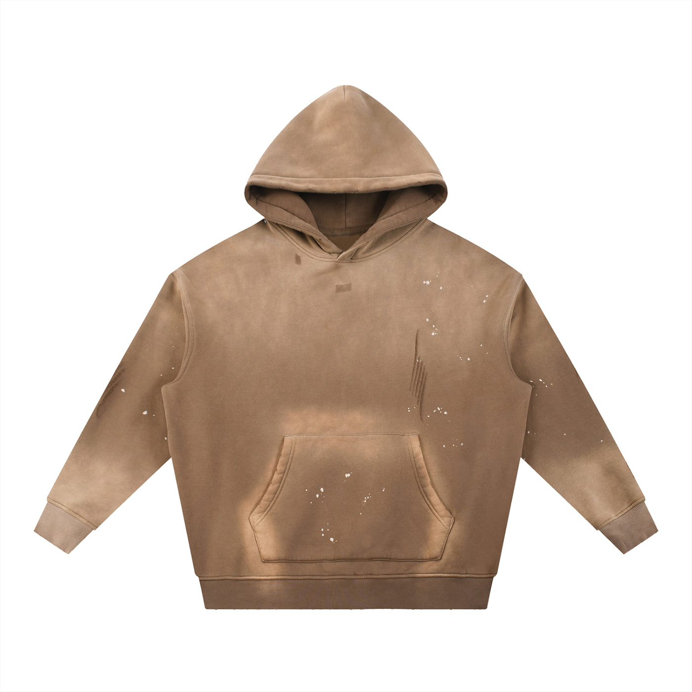 Loyalty Vintage Washed Frayed Fleece Hoodie