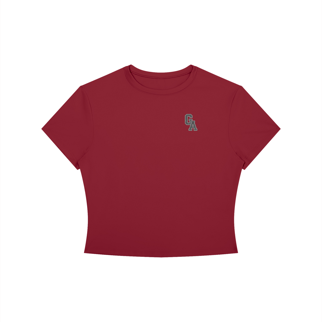 Women's Crewneck Crop T-Shirt