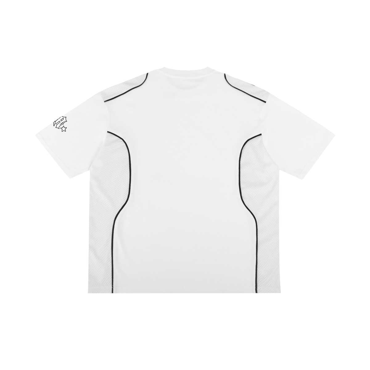 Contrast Piped Panel T-Shirt