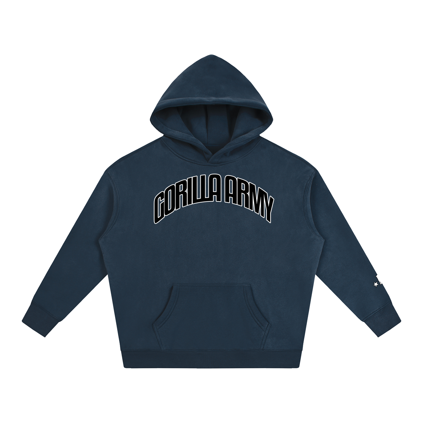 Hustle Oversize Fleeced Hoodie