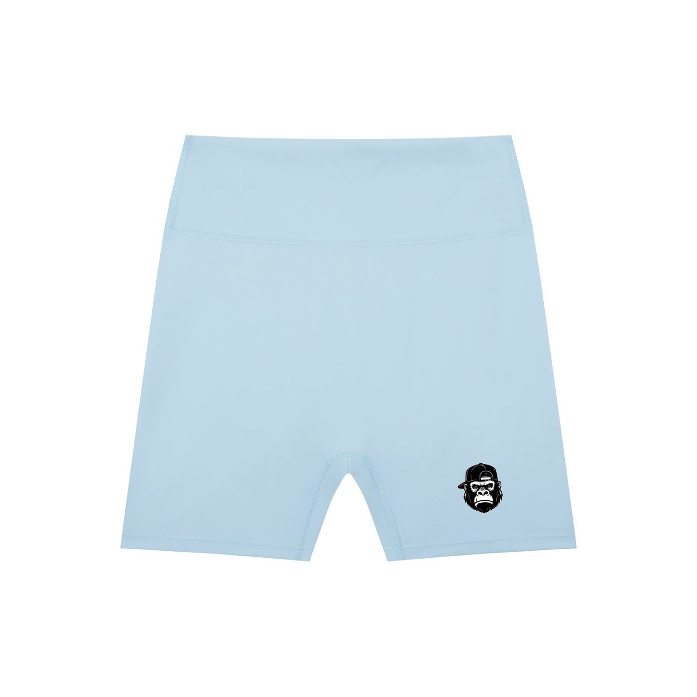 High-Waisted Blend Biker Shorts