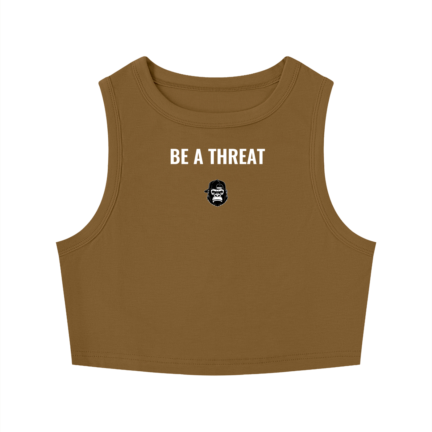 Women's Tight Crewneck Crop Tank Top