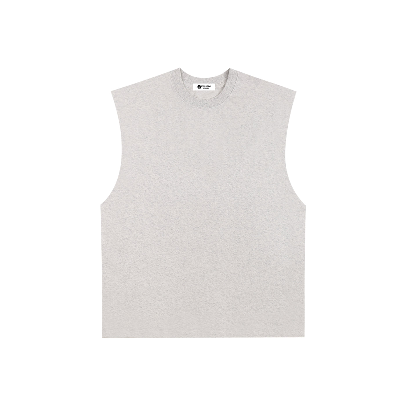 Gorilla Army Street Division Raw Edge Cotton Tank Top