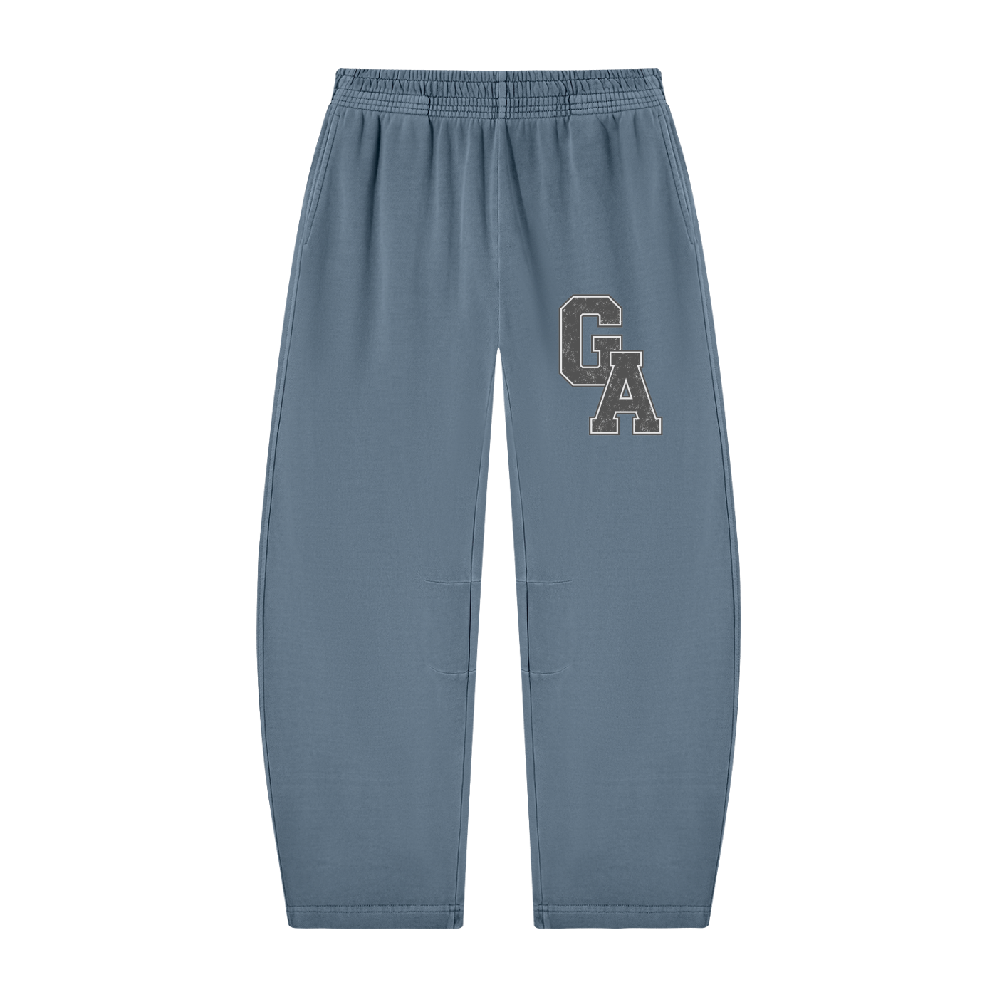 Vintage Washed Barrel Leg Sweatpants