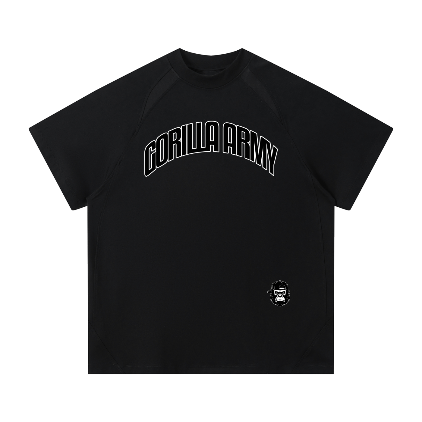 Core Crest Contrast Panel Performance T-Shirt