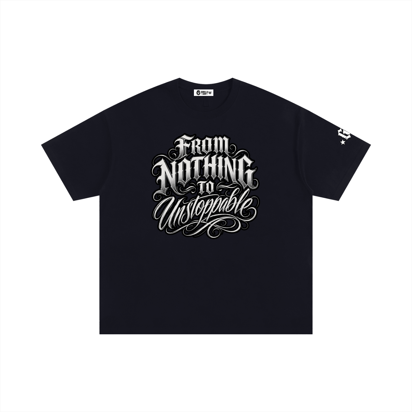 From Nothing to Unstoppable Oversized Tee