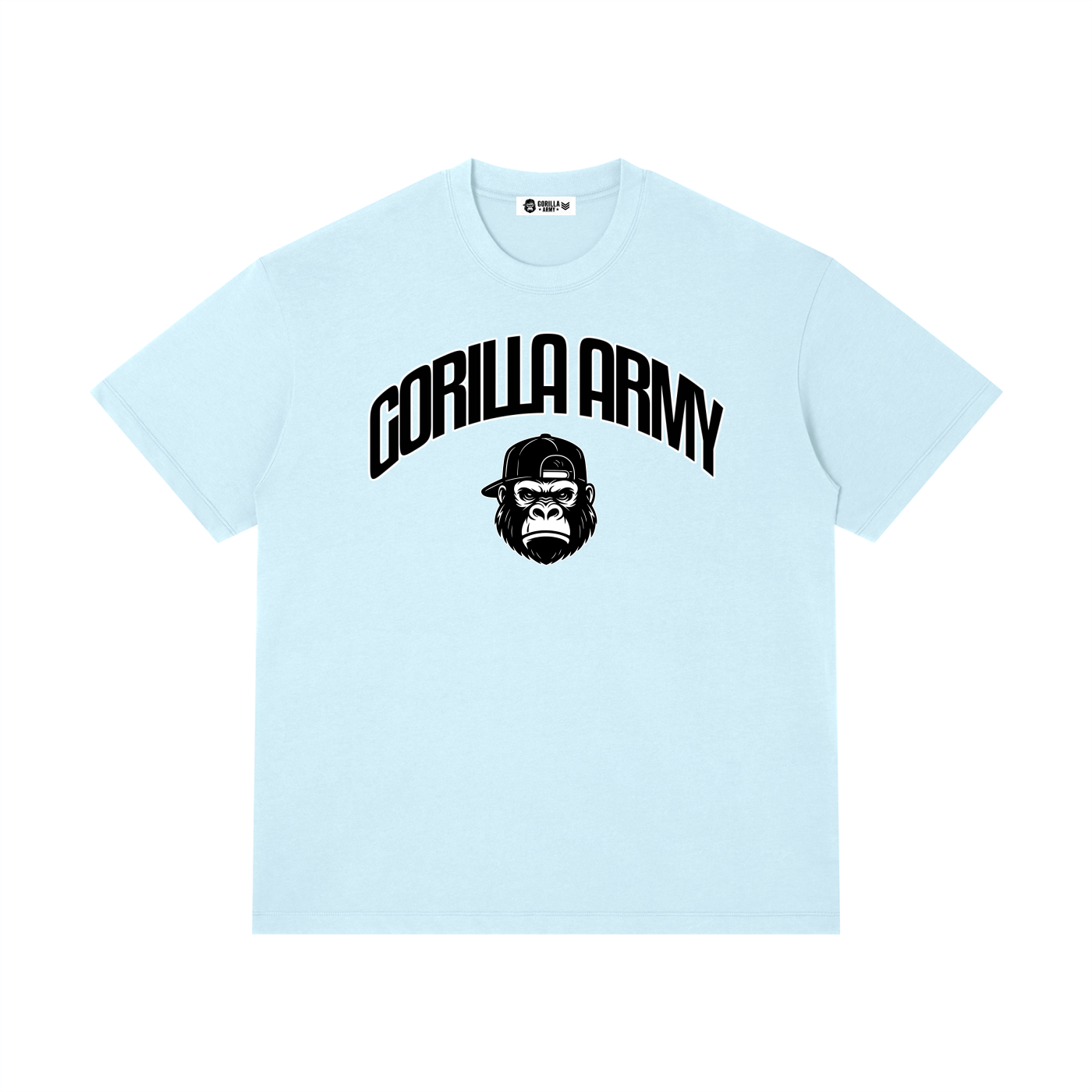 Gorilla Army Crewneck T-Shirt