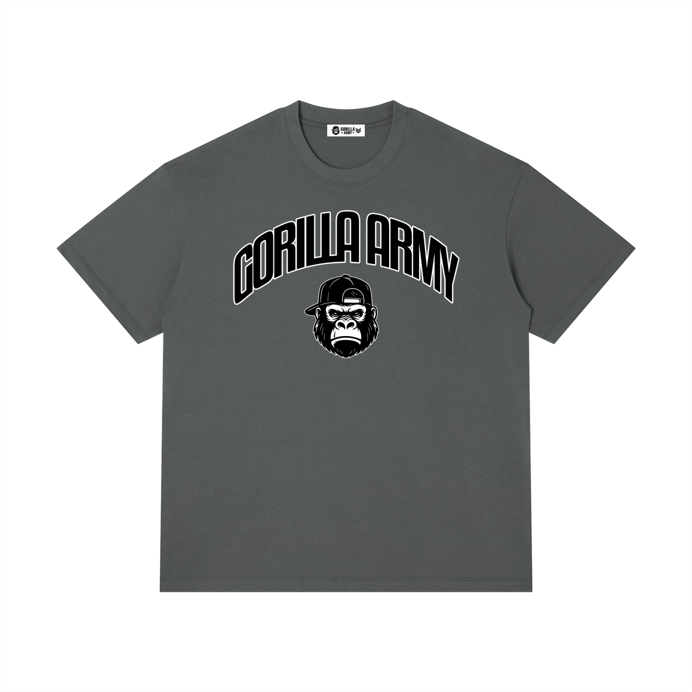 Gorilla Army Crewneck T-Shirt