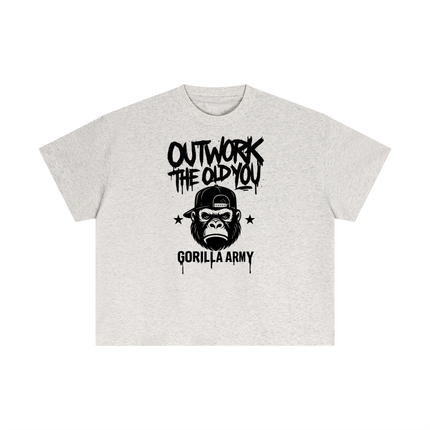 Gorilla Army Street Division Essential Cotton Boxy T-Shirt