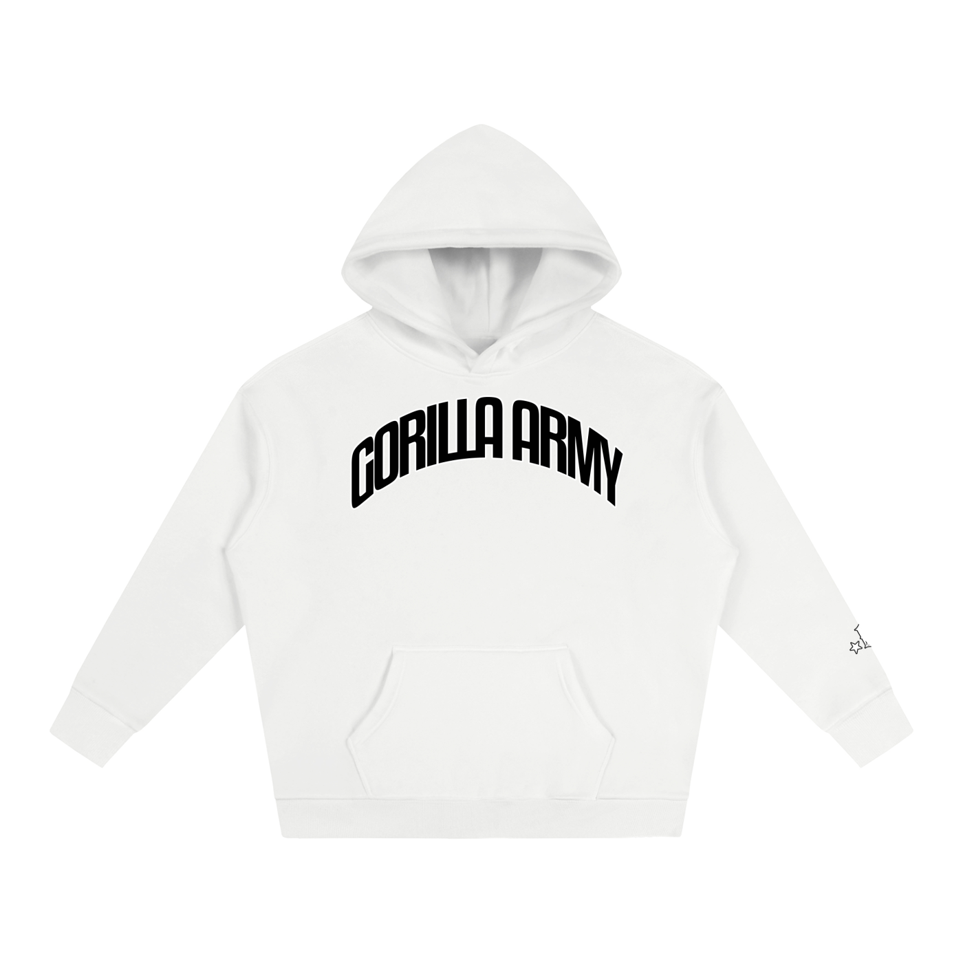 Hustle Oversize Fleeced Hoodie