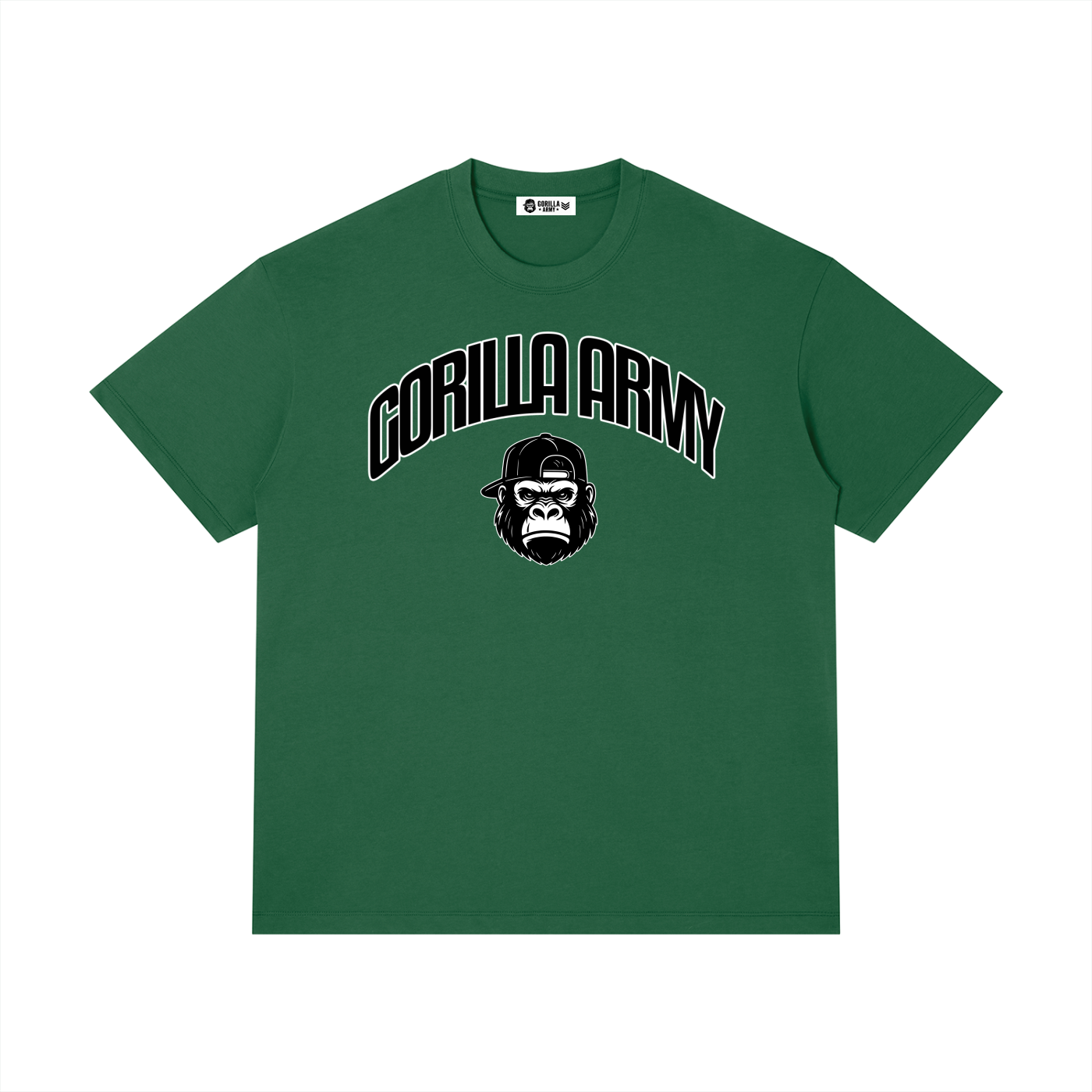 Gorilla Army Crewneck T-Shirt