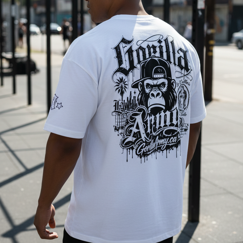 Streetwear Loose Drop Shoulder T-Shirt