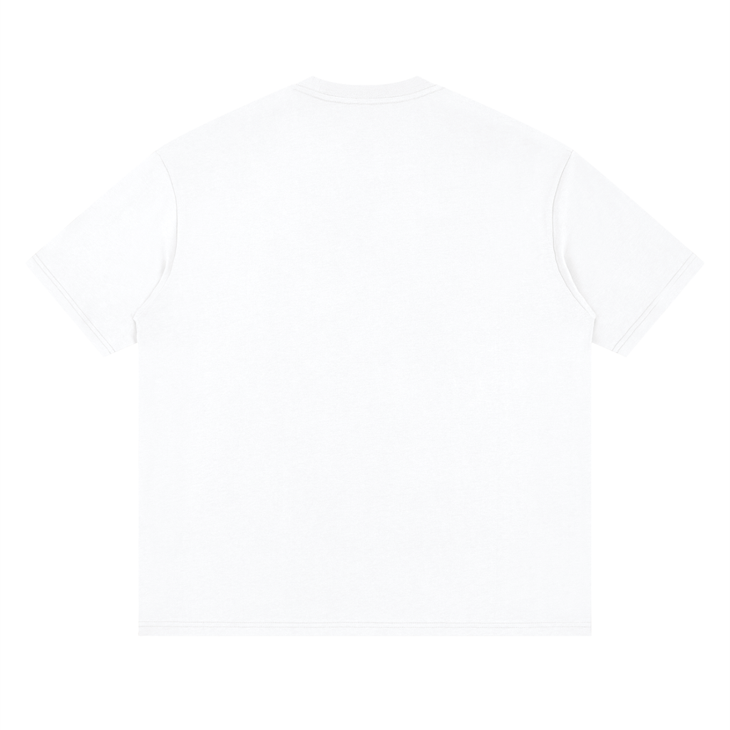 Whiteline Loose Drop Shoulder T-Shirt