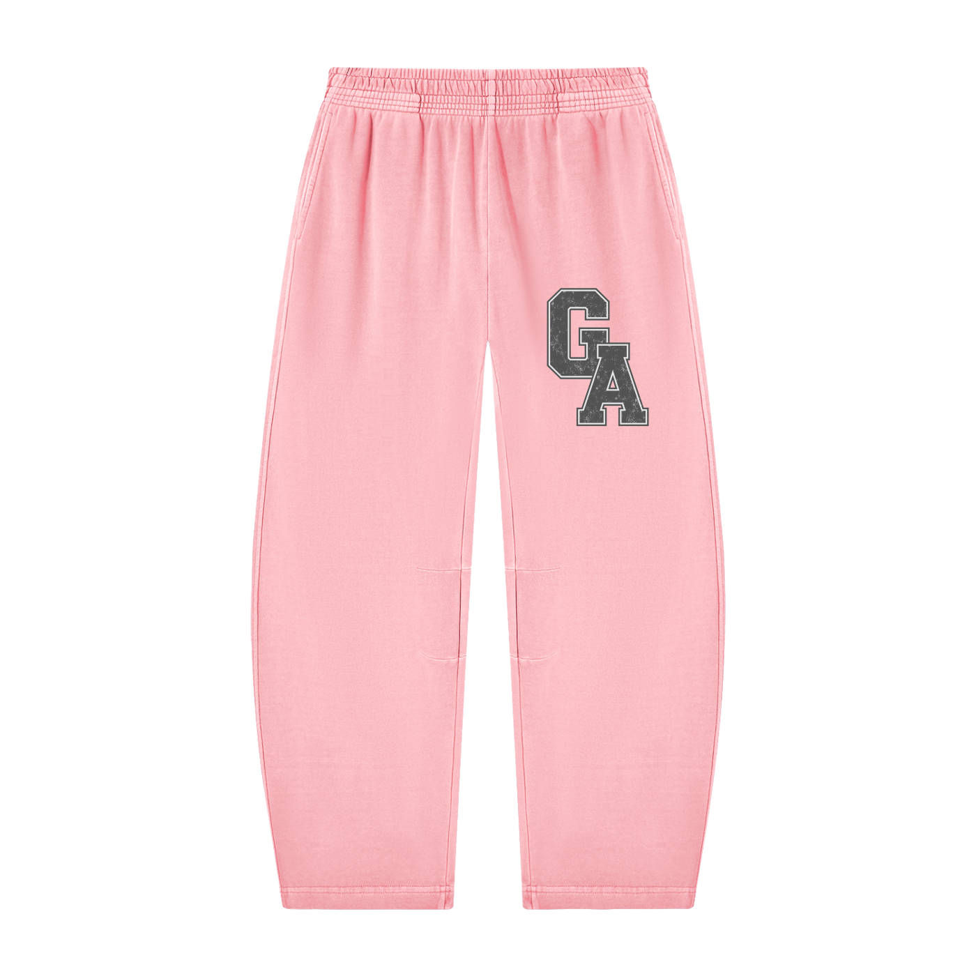 Vintage Washed Barrel Leg Sweatpants