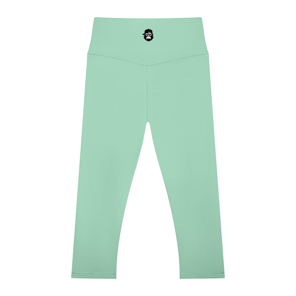 Women's High Waisted Yoga Capri Leggings
