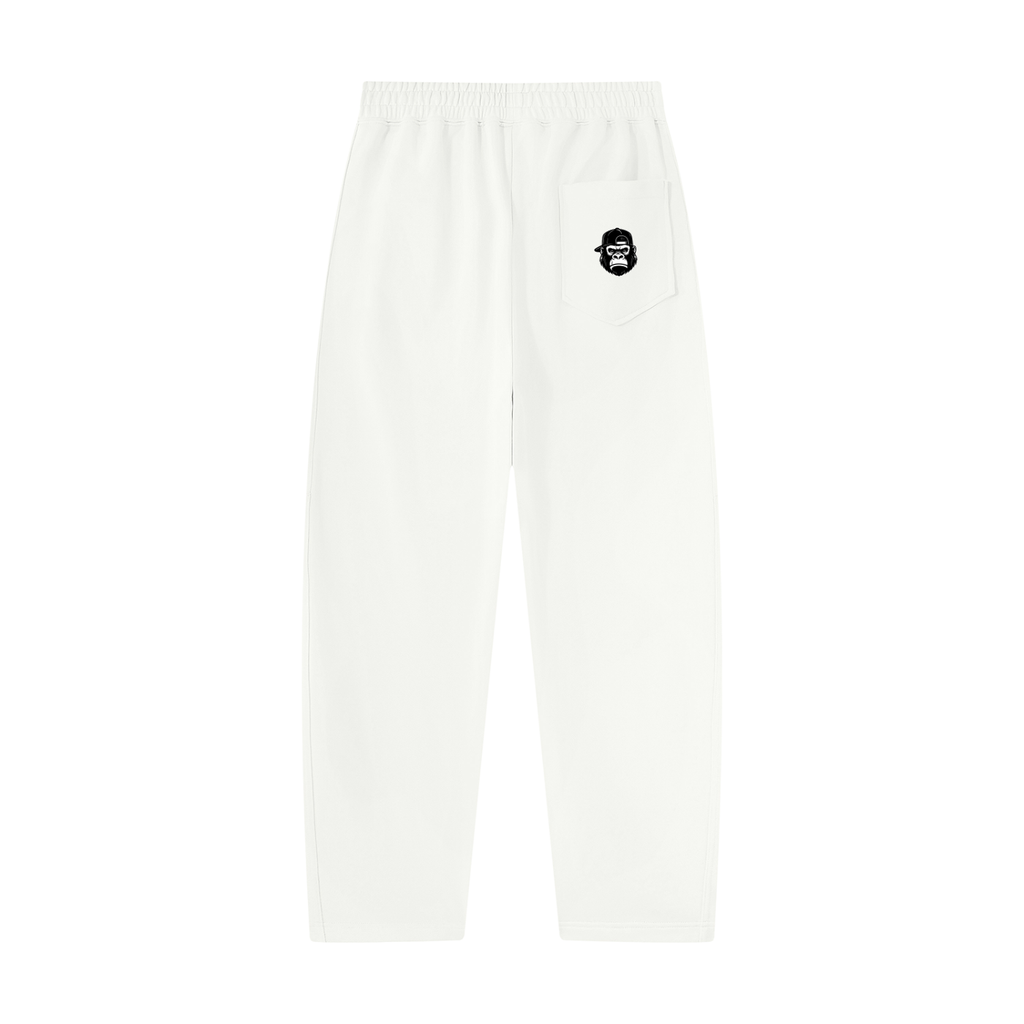 Unisex Tapered Straight Hem Sweatpants