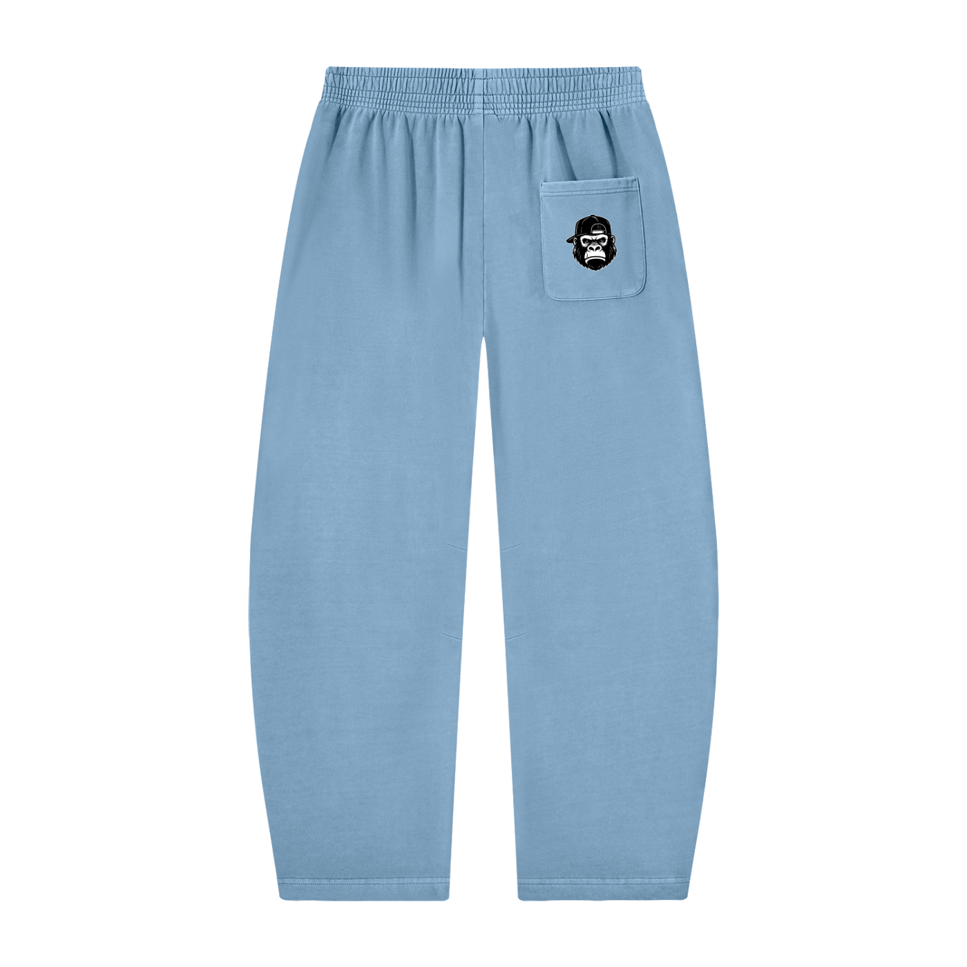 Vintage Washed Barrel Leg Sweatpants