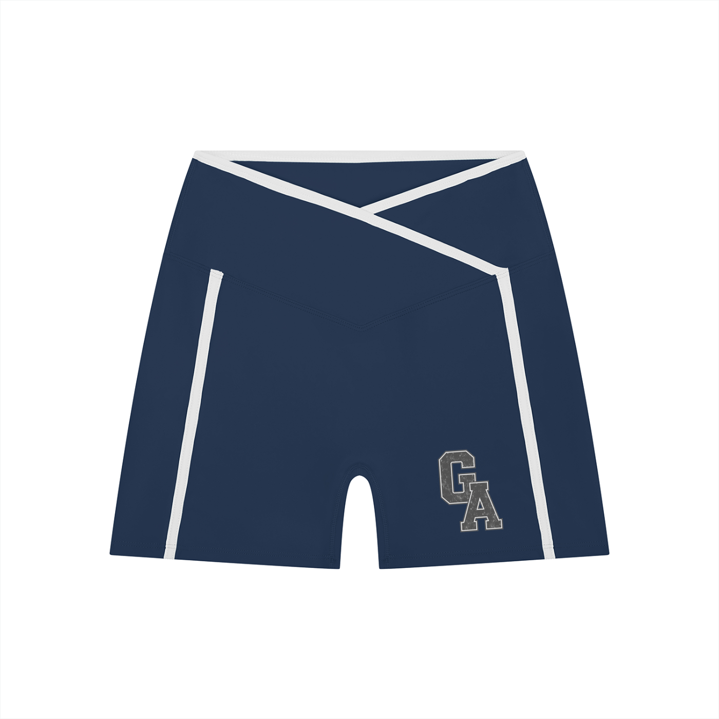 Women’s High Rise Color Block Yoga Shorts