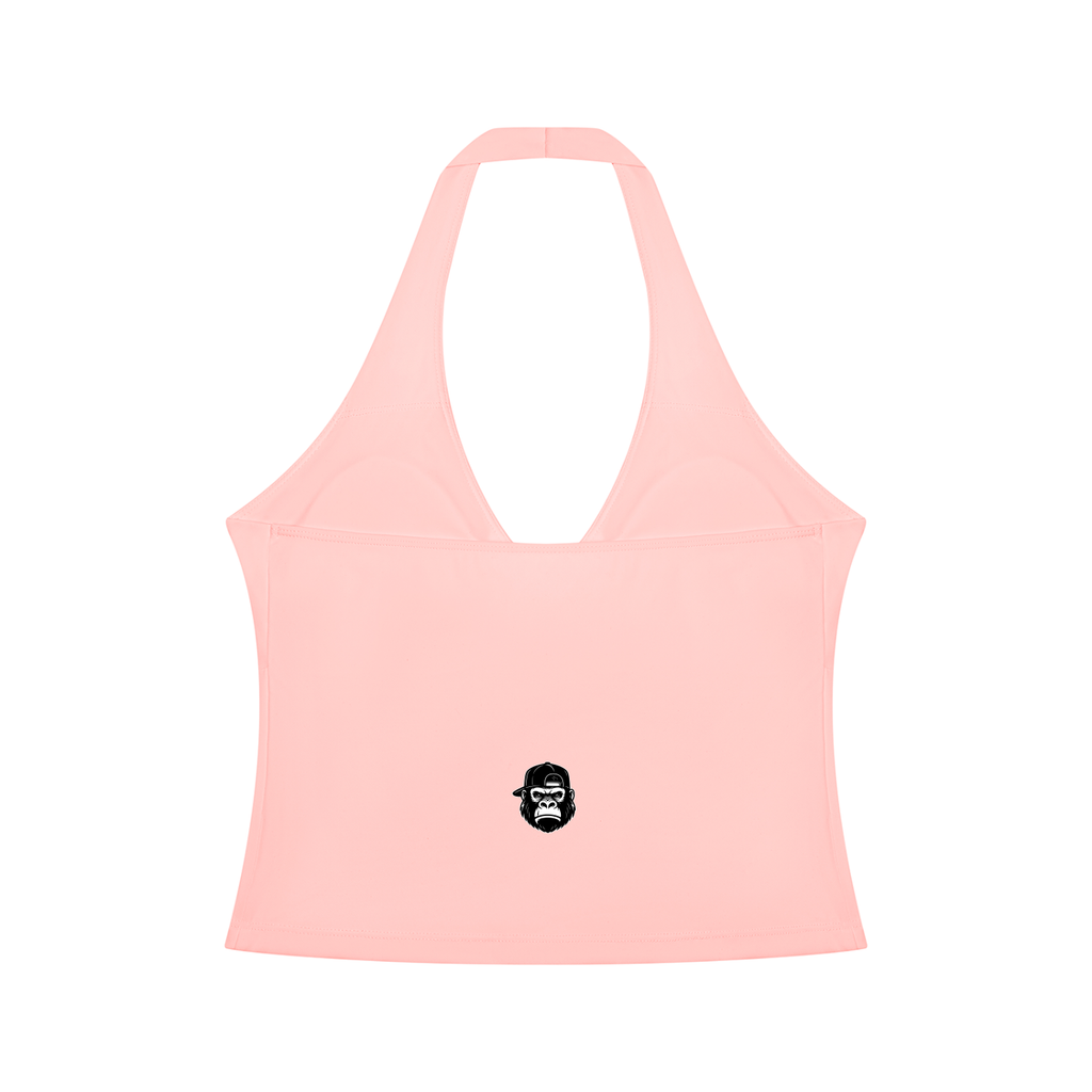 Women’s Ruched Halter Yoga Tank Top