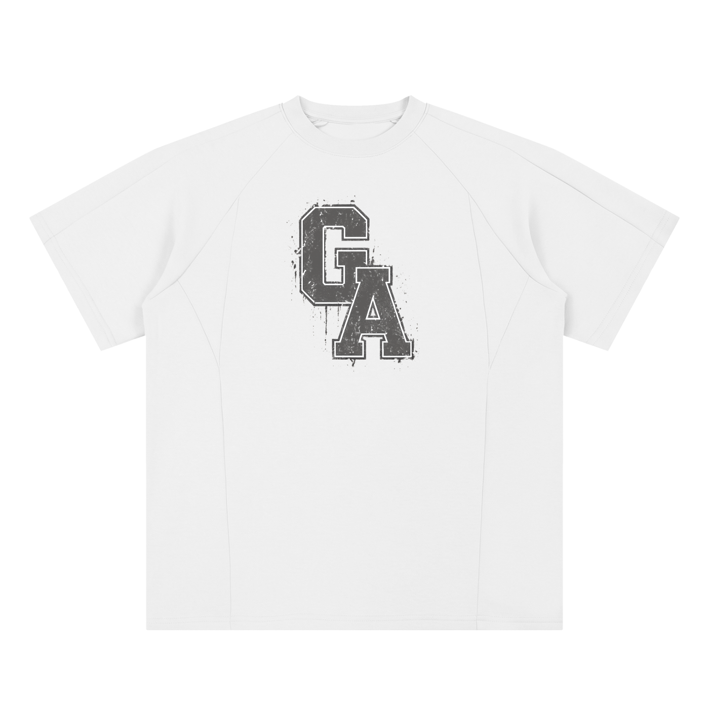 Unisex Oversized Paneled Raglan T-Shirt