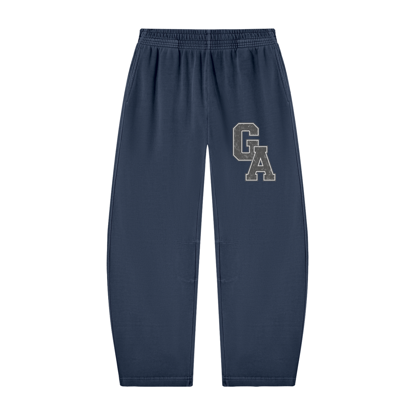 Vintage Washed Barrel Leg Sweatpants