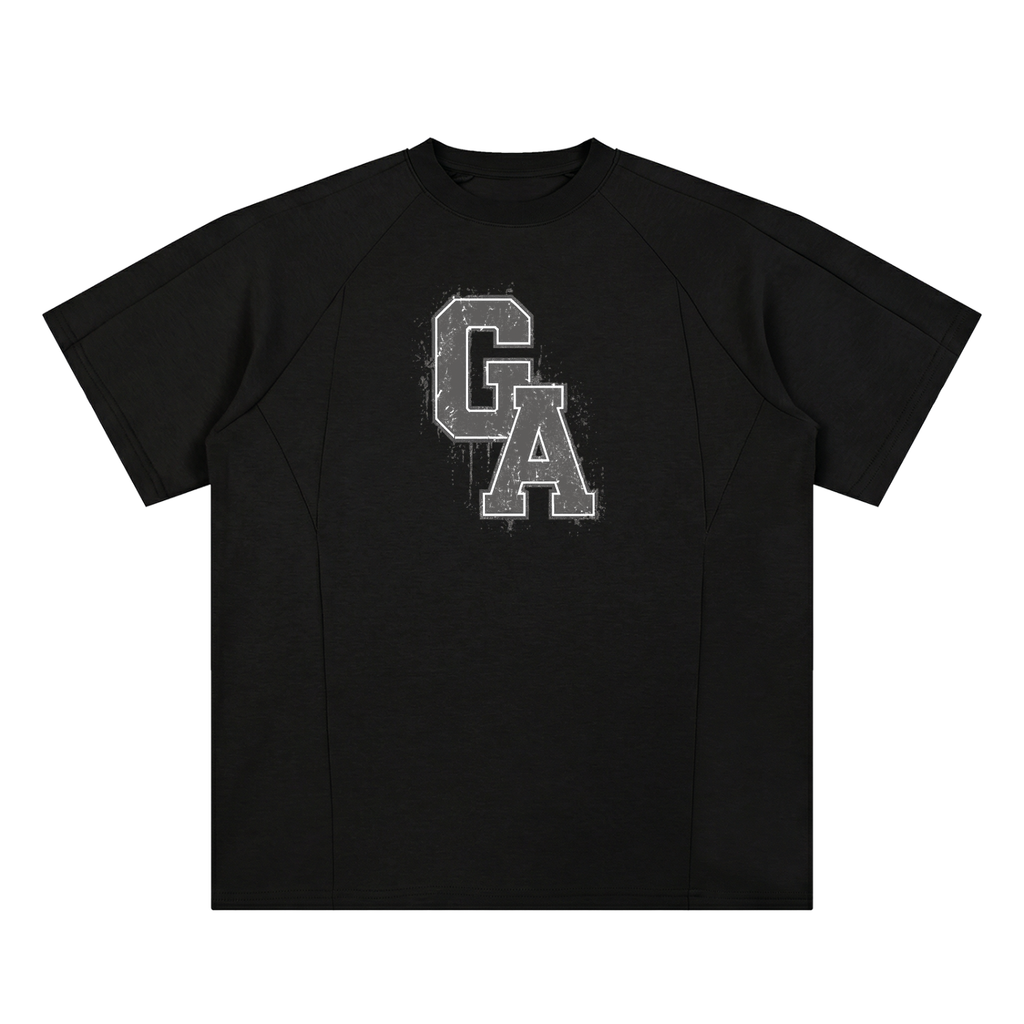 Unisex Oversized Paneled Raglan T-Shirt