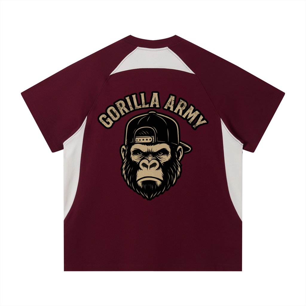 Back Print Gorilla Army Performance T-Shirt