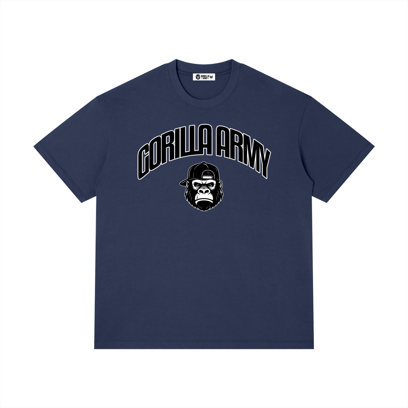 Gorilla Army Crewneck T-Shirt