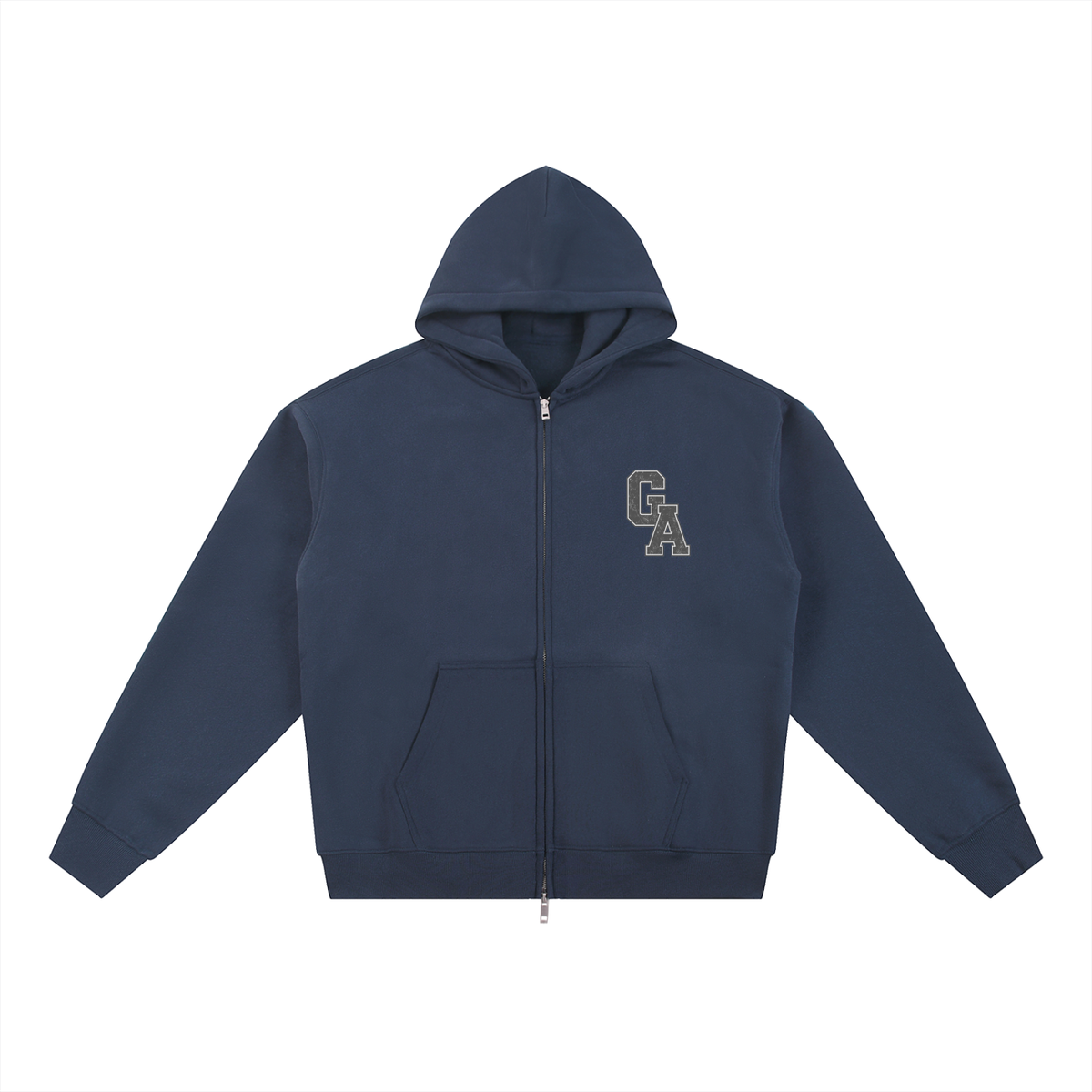 Built Different Fleece Zip-Through Hoodie