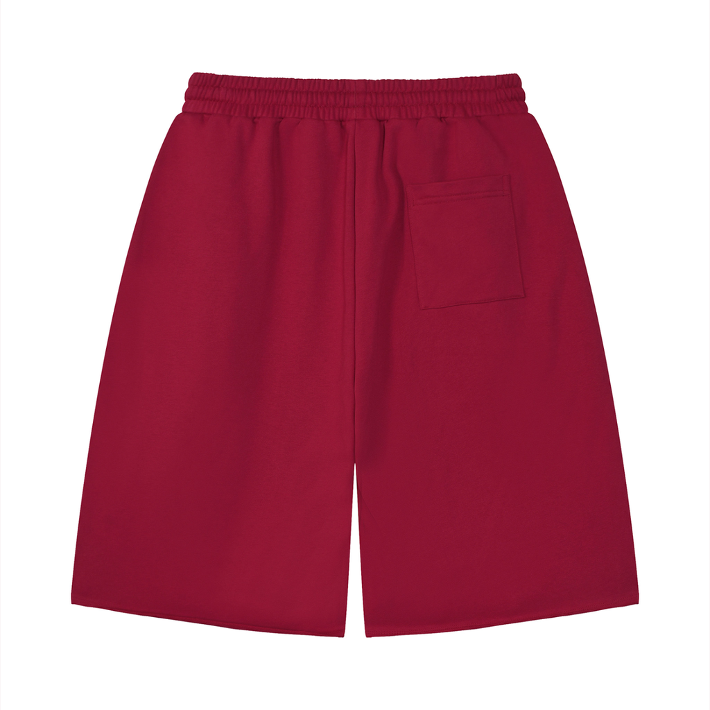Unisex Loose Raw Edge Shorts