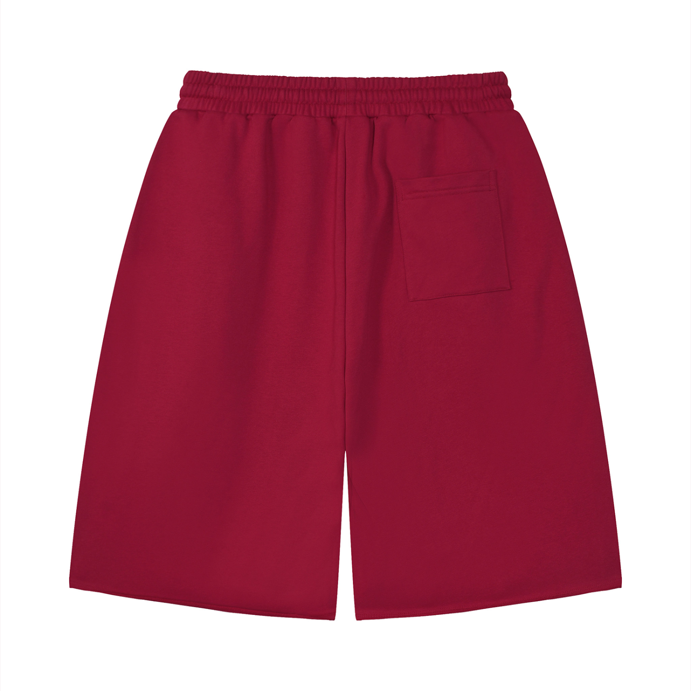 Unisex Loose Raw Edge Shorts
