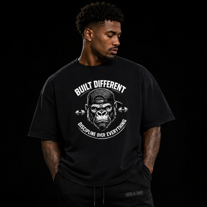 Built Different Oversized Cotton T-Shirt