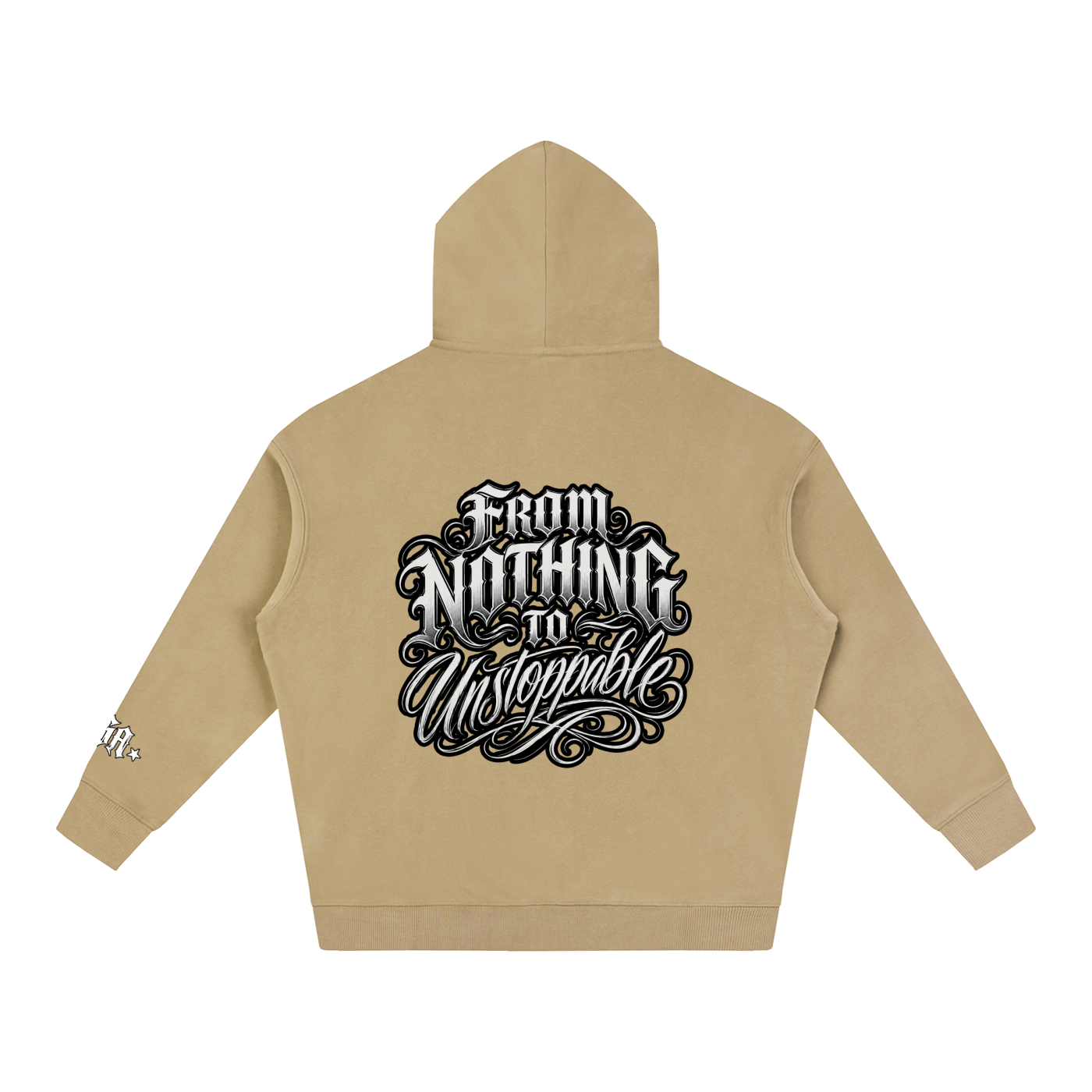Hustle Oversize Fleeced Hoodie