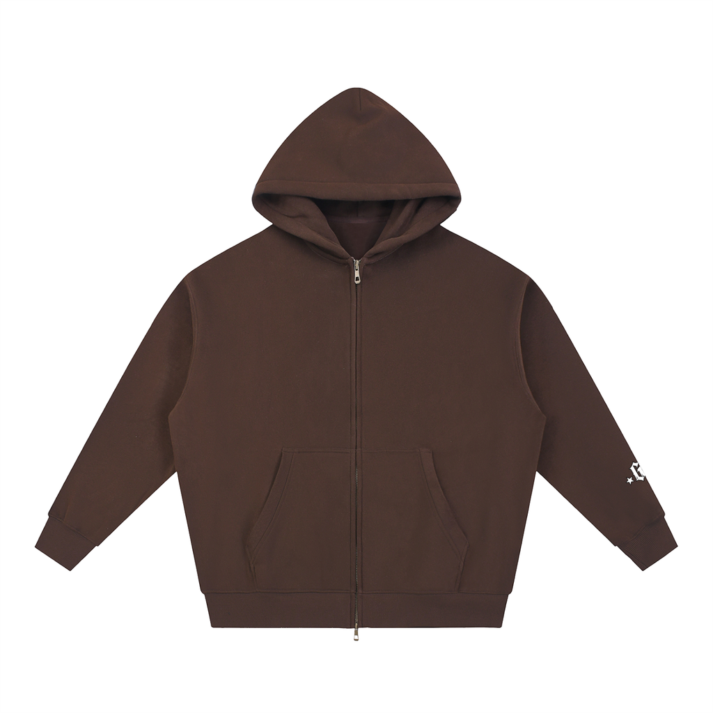 Essential Oversized Fleece Boxy Hoodie