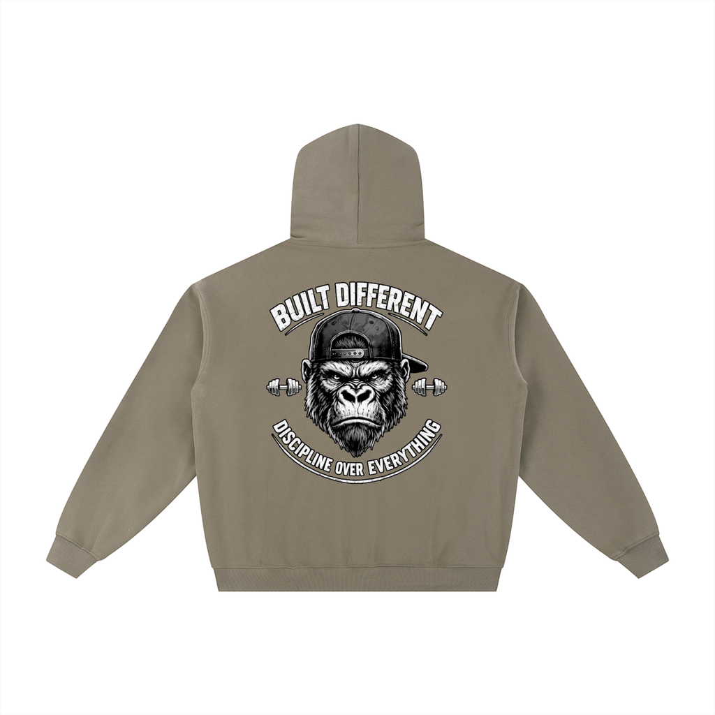 Essential Fleece Zip-Through Hoodie