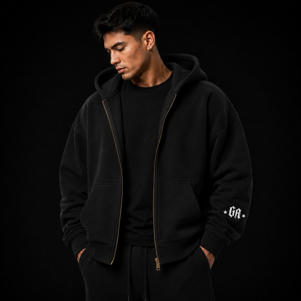 Essential Oversized Fleece Boxy Hoodie