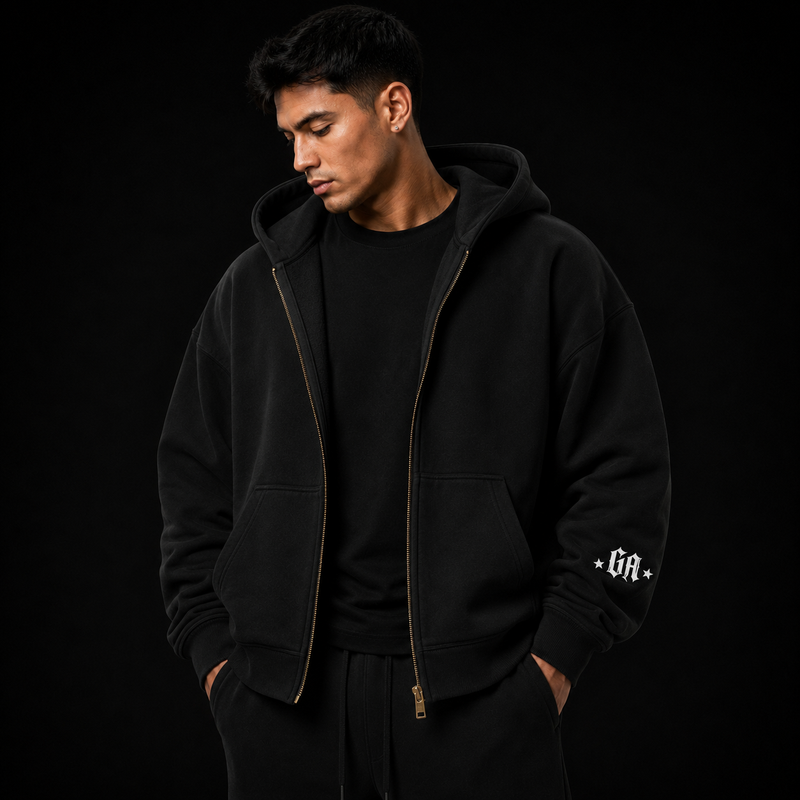 Essential Oversized Fleece Boxy Hoodie