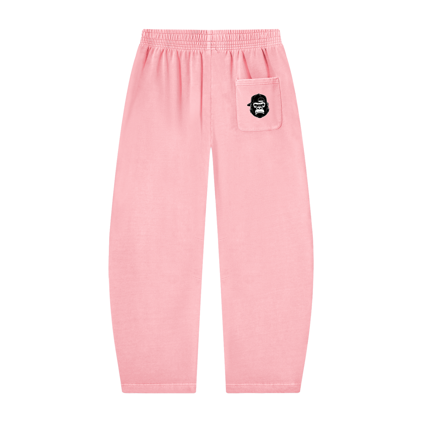 Vintage Washed Barrel Leg Sweatpants