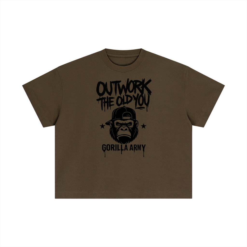 Gorilla Army Street Division Essential Cotton Boxy T-Shirt