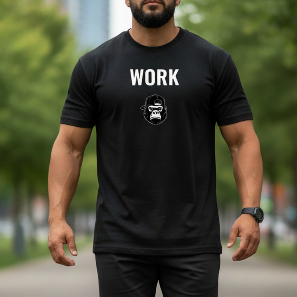 Unisex Quick-Dry Relaxed Fit T-Shirt