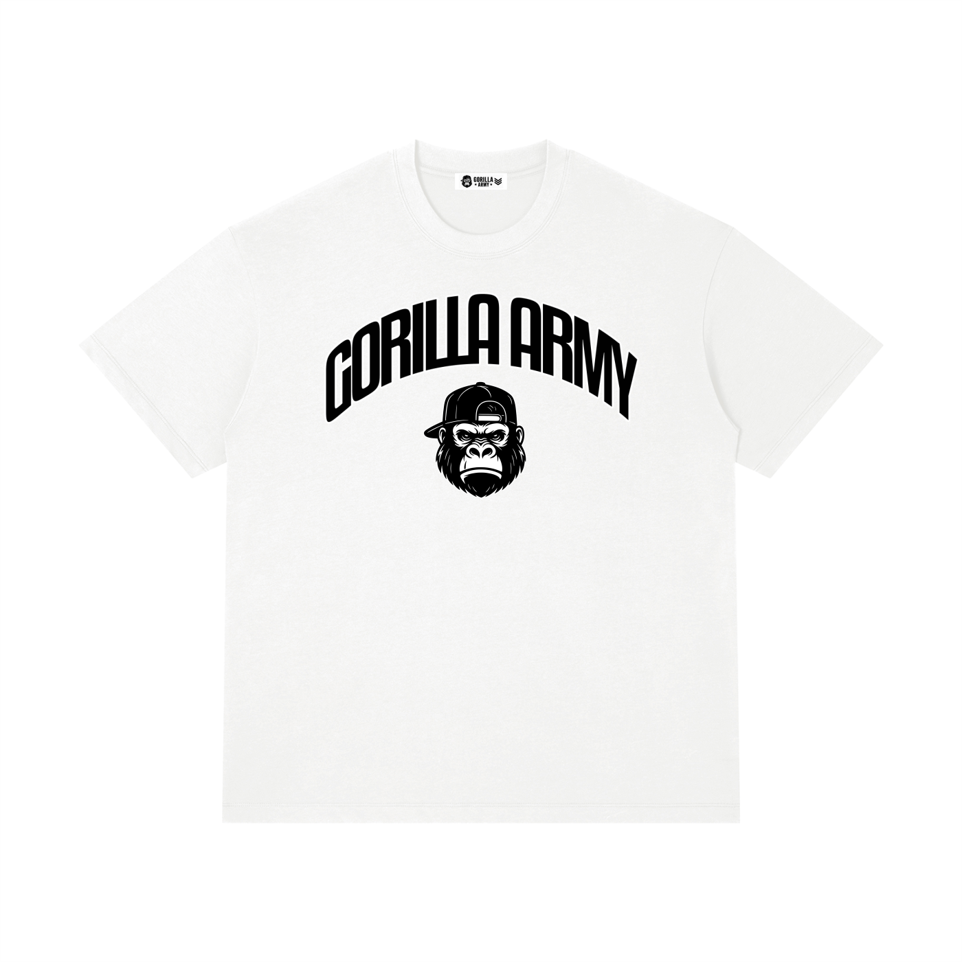 Gorilla Army Crewneck T-Shirt