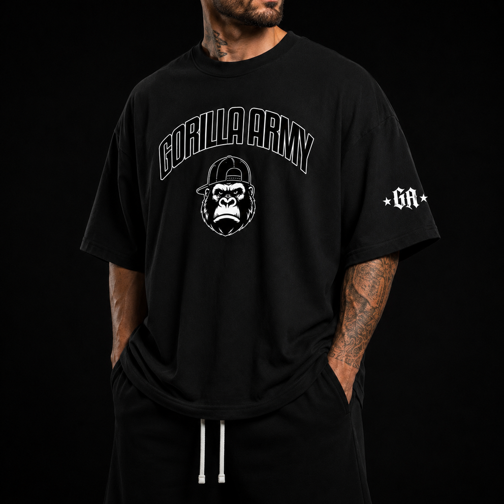 Apex Crest Oversized Cotton T-Shirt