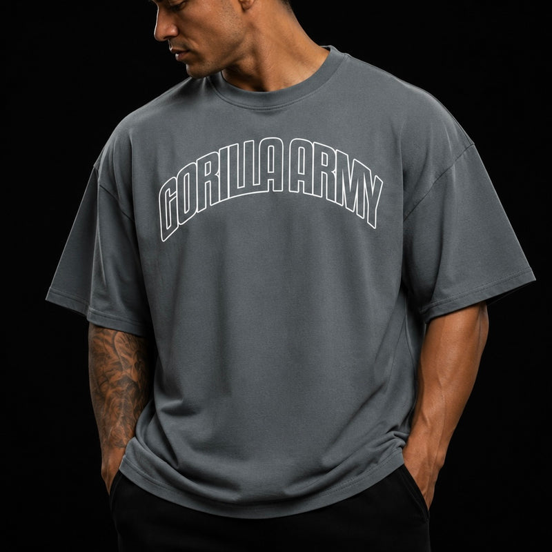 Whiteline Loose Drop Shoulder T-Shirt