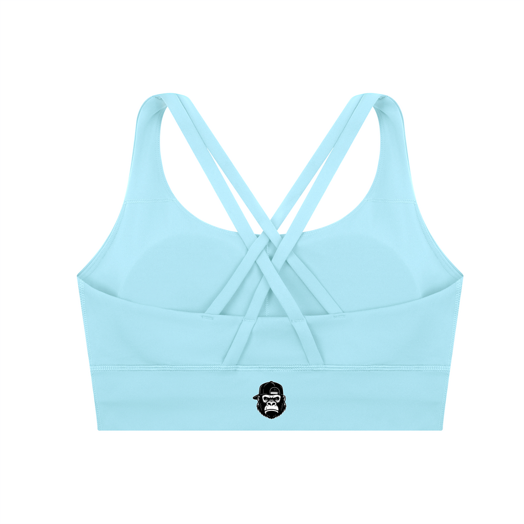 Strappy Criss-Cross Sports Bra