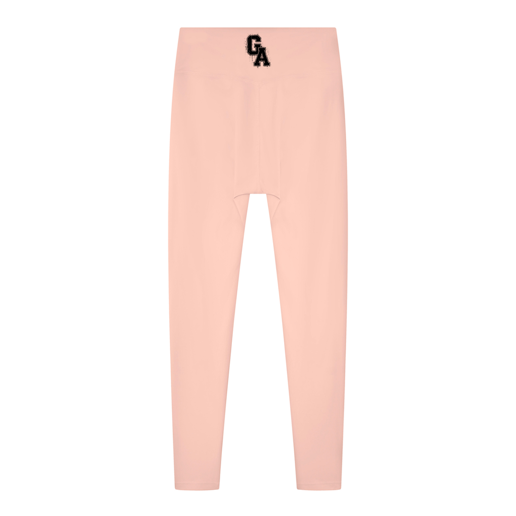 Women's Solid High Rise Leggings