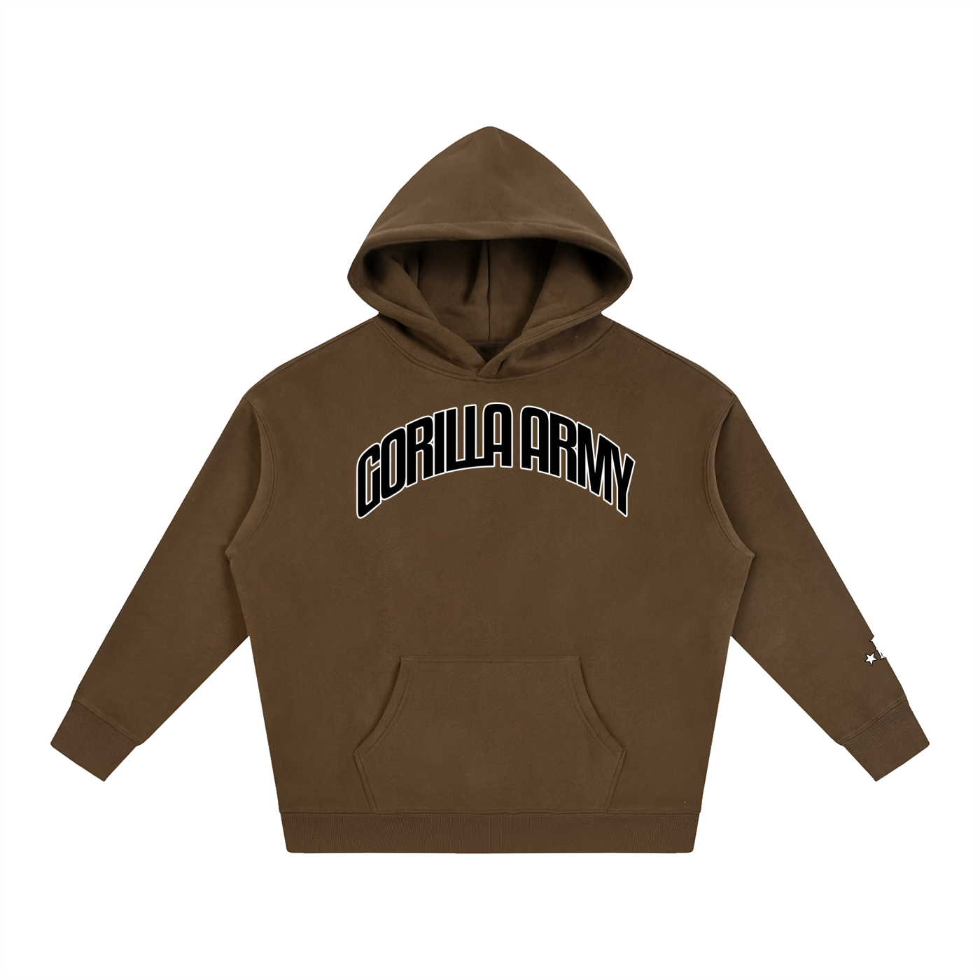 Hustle Oversize Fleeced Hoodie