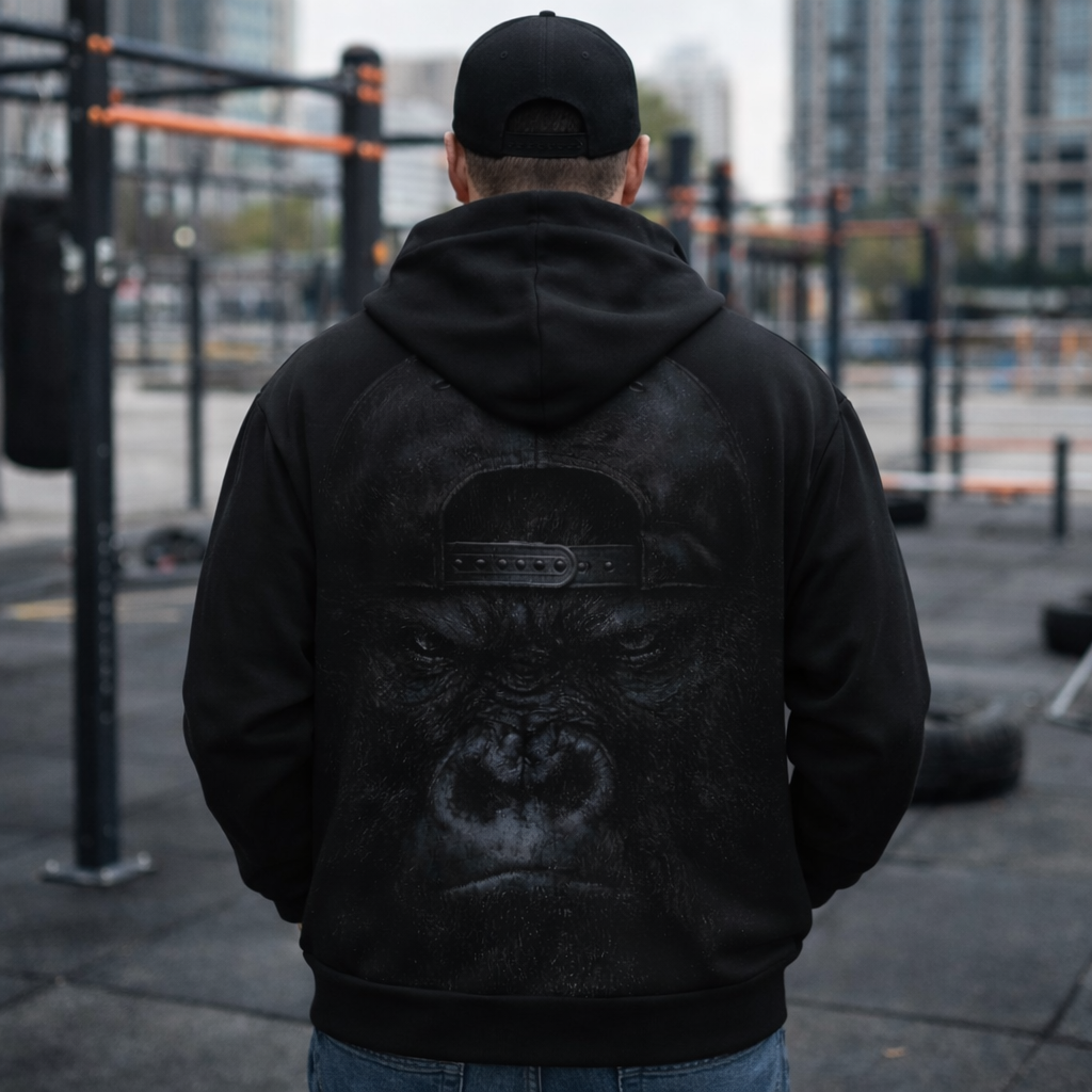 Unisex zip hoodie